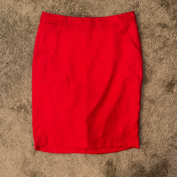 The Limited Dresses & Skirts - Red pencil skirt